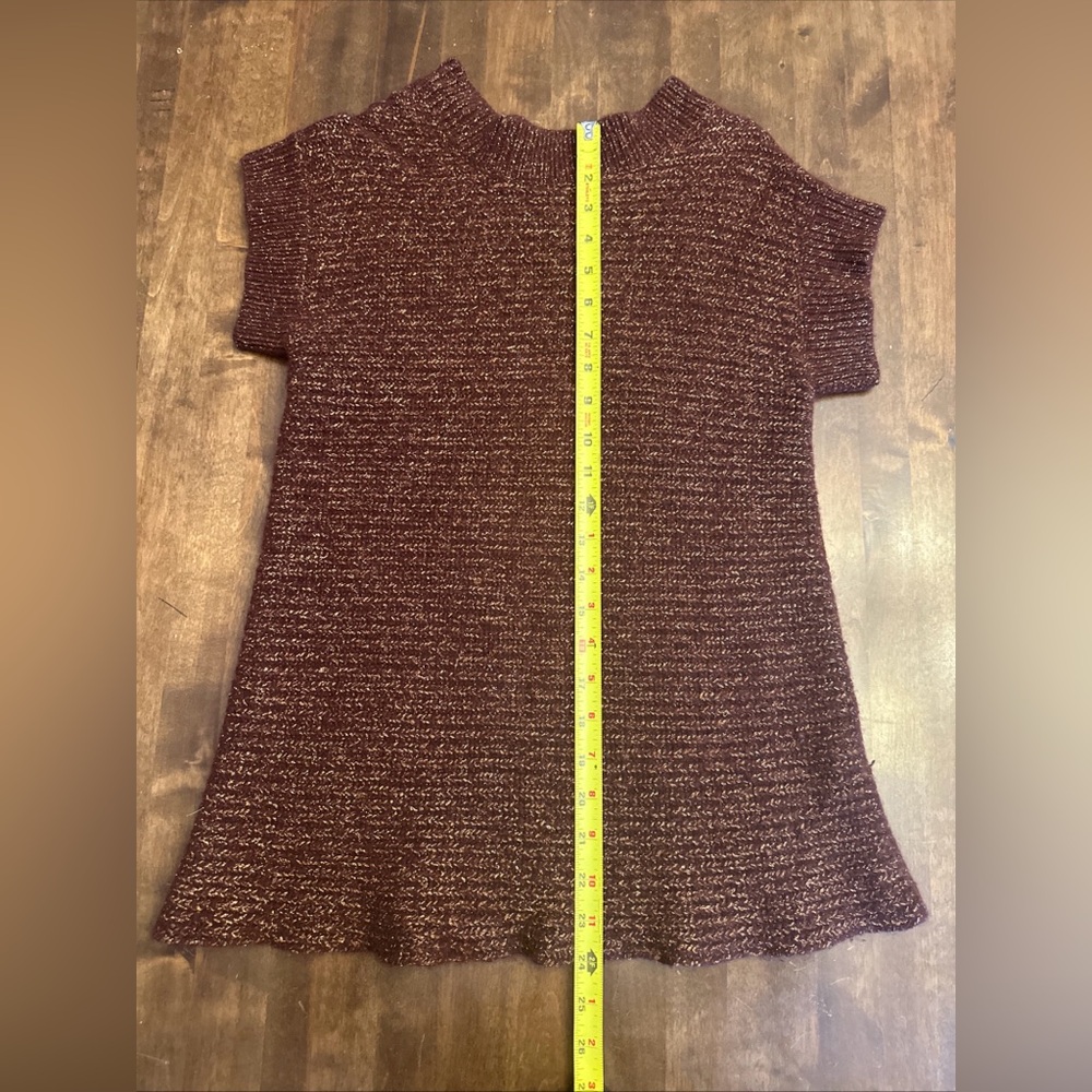 Saks Fifth Avenue Sleeveless Sweater Cashmere Wool Blend Holiday Christmas 🎄